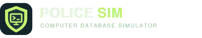 Police Computer Database Simulator